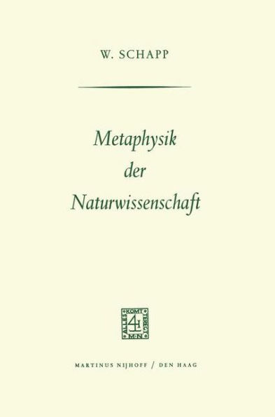 Metaphysik der Naturwissenschaft