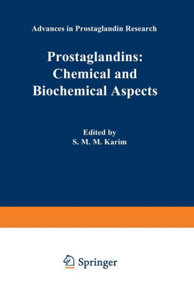 Prostaglandins: Chemical and Biochemical Aspects