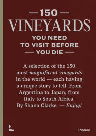 Title: 150 Vineyards You Need to Visit Before You Die, Author: Shana Clarke