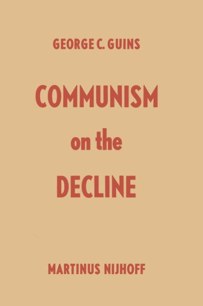 Communism on the Decline: The Failure of "Soviet Socialism" Incurable Evils Discredited System Symptoms of Demoralization The new Generation Formation of new Psychology Some Rays of Light Cold War with the West Inner Conflicts Soviet Crisis-a Challenge to