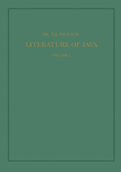 Synopsis of Javanese Literature 900-1900 A.D.