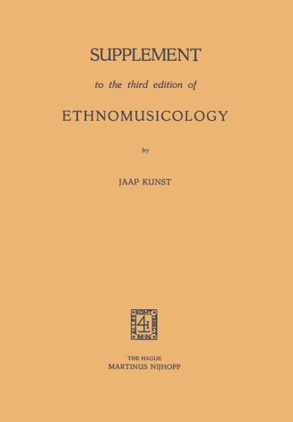 Supplement to the third edition of Ethnomusicology