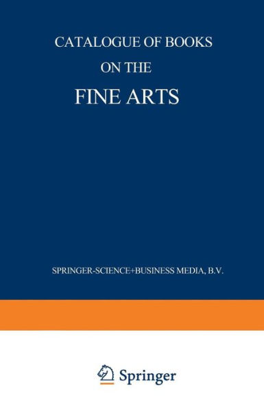Catalogue of Books on the Fine Arts