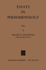 Title: Essays in Phenomenology, Author: Maurice Natanson