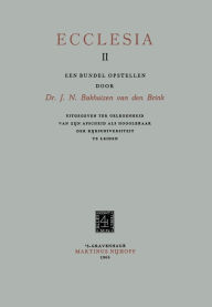 Title: Ecclesia II, Author: J.N. Bakhuizen Van den Brink