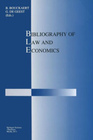 Title: Bibliography of Law and Economics, Author: B. Bouckaert