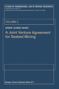 Title: A Joint Venture Agreement for Seabed Mining, Author: G. Jaenicke