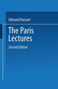 Title: The Paris Lectures, Author: Edmund Husserl