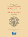 Decimal Tables for the Reduction of Hindu Dates from the Data of the Surya-Siddhanta
