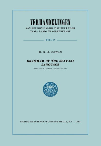 Grammar of the Sentani Language