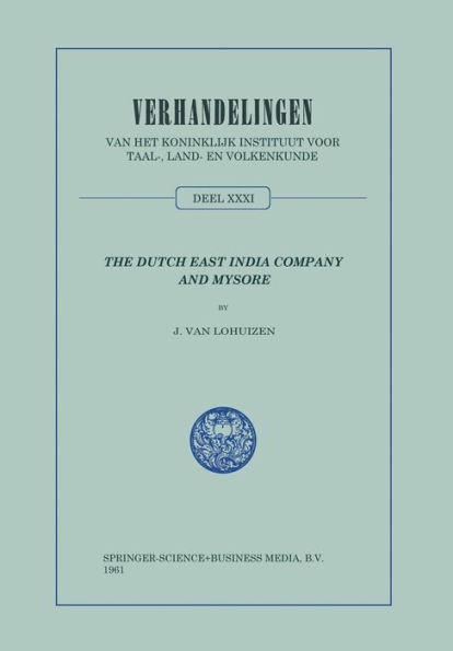 The Dutch East India Company and Mysore, 1762-1790