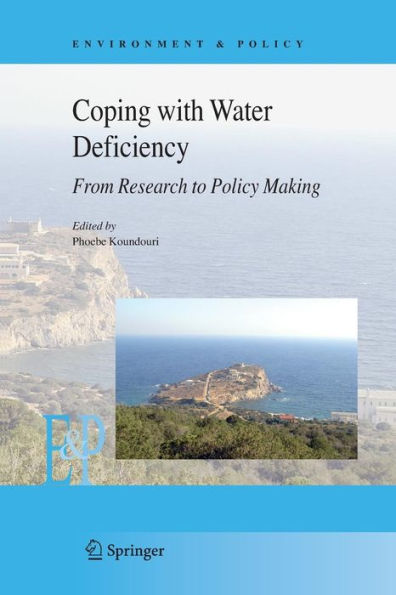 Coping with Water Deficiency: From Research to Policymaking