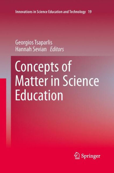 Concepts of Matter in Science Education