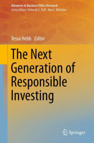 Title: The Next Generation of Responsible Investing, Author: Tessa Hebb