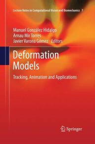 Title: Deformation Models: Tracking, Animation and Applications, Author: Manuel González Hidalgo
