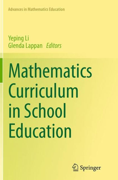 Mathematics Curriculum School Education