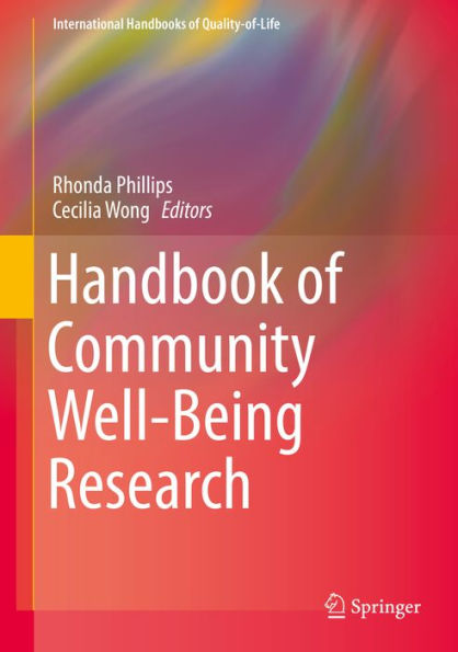 Handbook of Community Well-Being Research