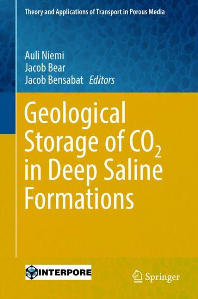 Geological Storage of CO2 Deep Saline Formations