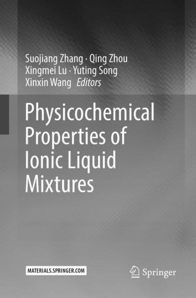 Physicochemical Properties of Ionic Liquid Mixtures