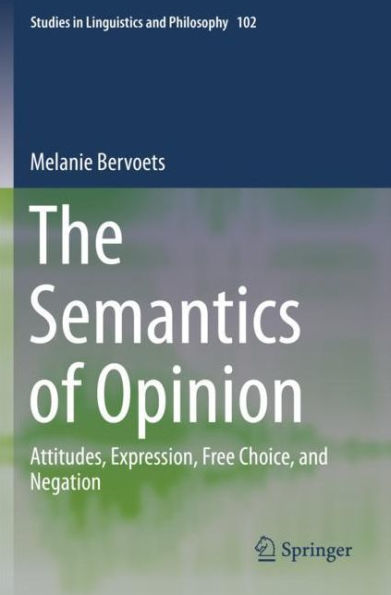 The Semantics of Opinion: Attitudes, Expression, Free Choice, and Negation