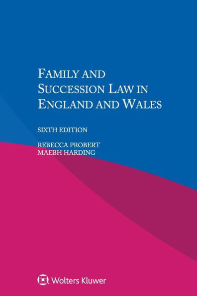 Family and Succession Law in England and Wales / Edition 6