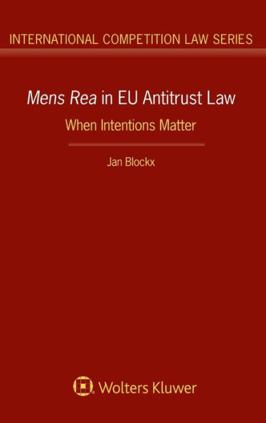 Mens Rea in EU Antitrust Law