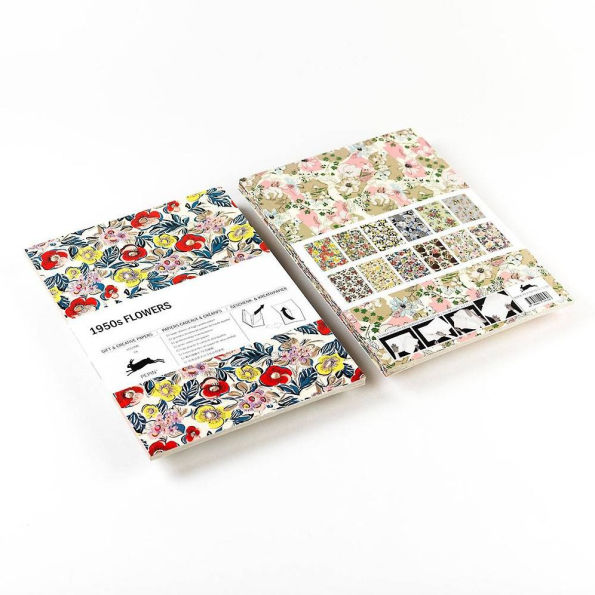 1950s Flowers - Gift & Creative Paper Book
