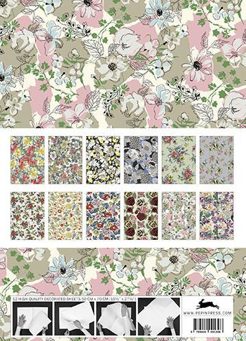 1950s Flowers - Gift & Creative Paper Book