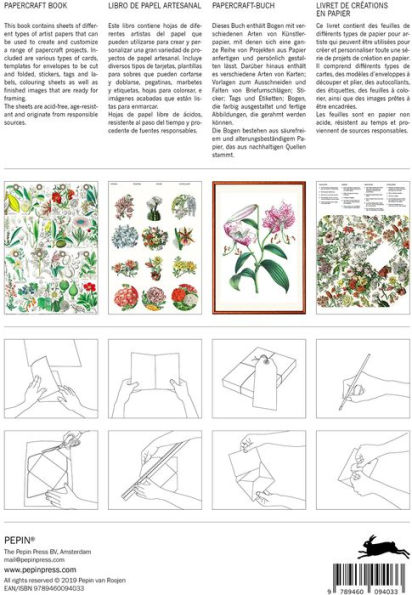Flowers Papercraft Book