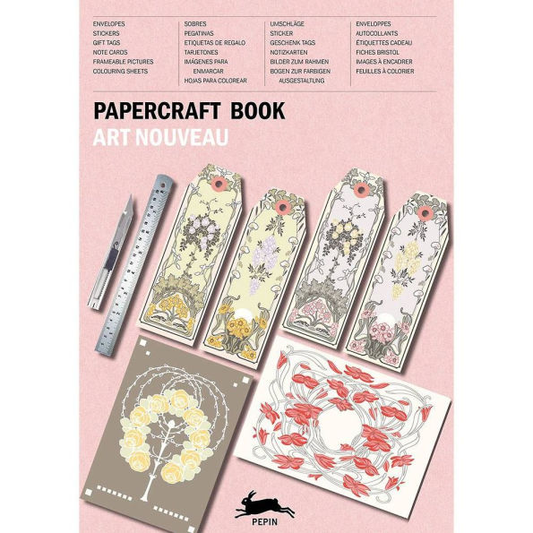 Art Nouveau Papercraft Book