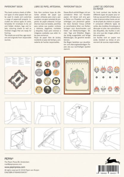 Art Nouveau Papercraft Book