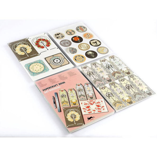 Art Nouveau Papercraft Book