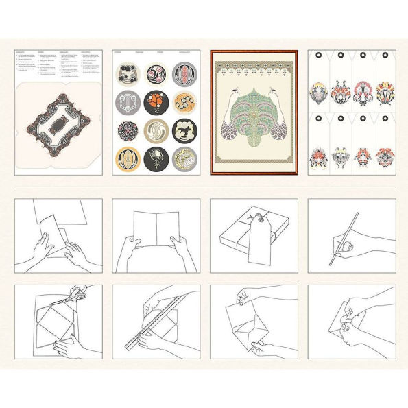 Art Nouveau Papercraft Book