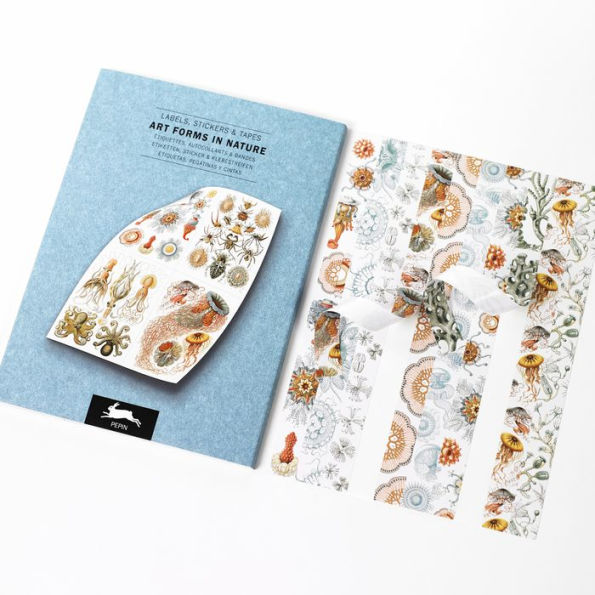 Art Forms in Nature Label, Sticker & Tape Book