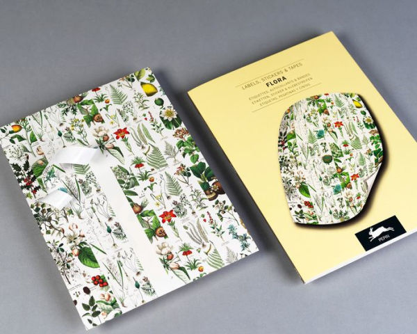 Flora Label, Sticker & Tape Book