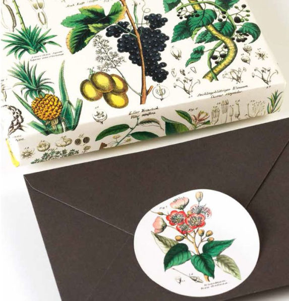 Flora Label, Sticker & Tape Book