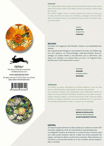 Vincent van Gogh - Label & Sticker Book