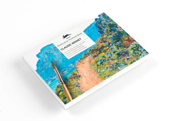 Claude Monet (new edition) - Watercolour Postcard Book