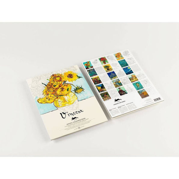 Vincent van Gogh Artists' Colouring Book