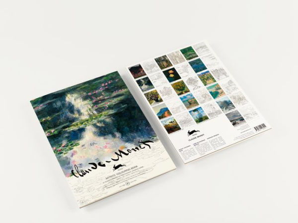 Claude Monet Artists' Colouring Book