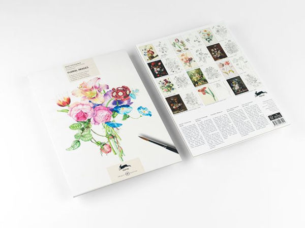 Floral Images - Artists' Colouring Book