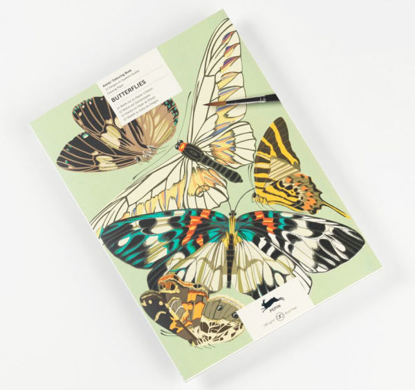 Butterflies Artists' Colouring Book
