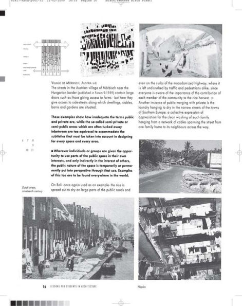 Lessons for Students in Architecture