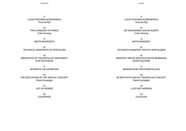 Lucio Fontana: The Conquest of Space