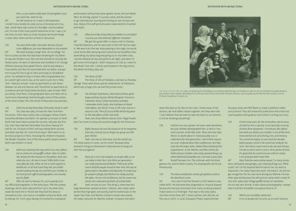 Keith Haring, Muna Tseng and Tseng Kwong Chi: Boundless Minds & Moving Bodies in 80s New York