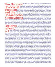 Title: The National Holocaust Museum and the Hollandsche Schouwburg: Observe, Reflect, ACT, Author: Annemiek Gringold