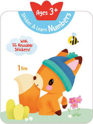 Title: Sticker & Learn Numbers (Ages 3+): With 55 Reusable Stickers, Author: Yoyo Books