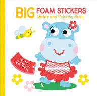 Title: Big Foam Stickers: Sticker & Coloring Book (Hippo & Friends), Author: Yoyo Books