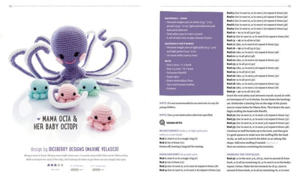 Amigurumi Parent and Baby Animals: Crochet soft and snuggly moms and dads with the cutest babies!