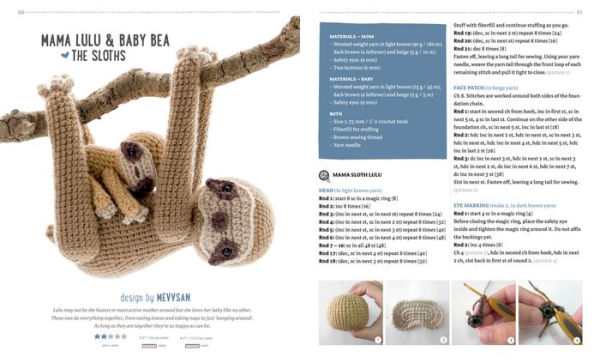 Amigurumi Parent and Baby Animals: Crochet soft and snuggly moms and dads with the cutest babies!